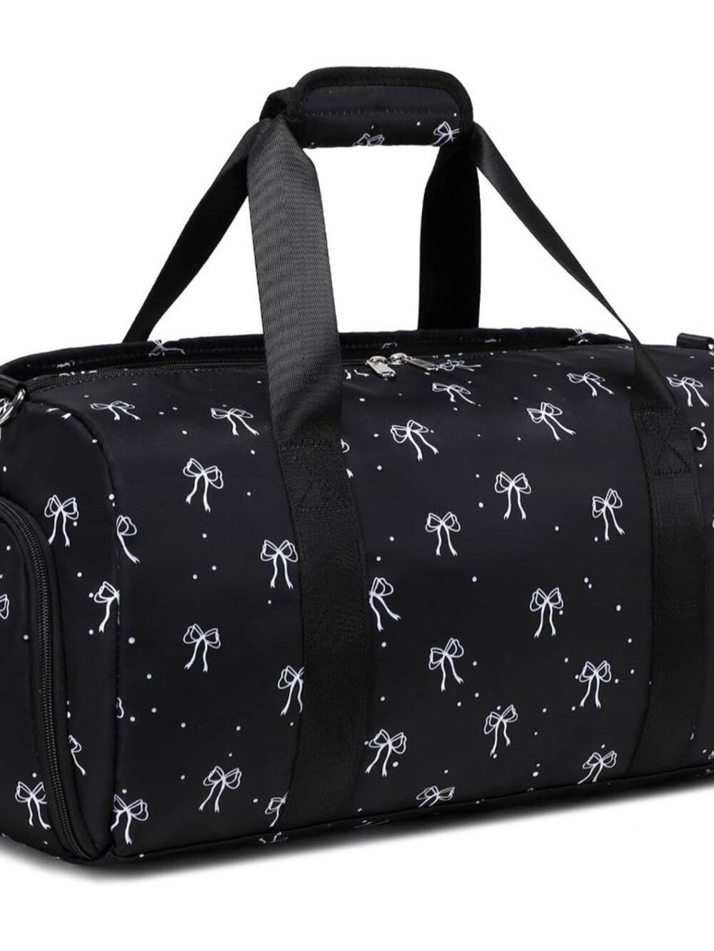 Travel Duffle Bag with Wet & Shoe Compartments for Girls Women